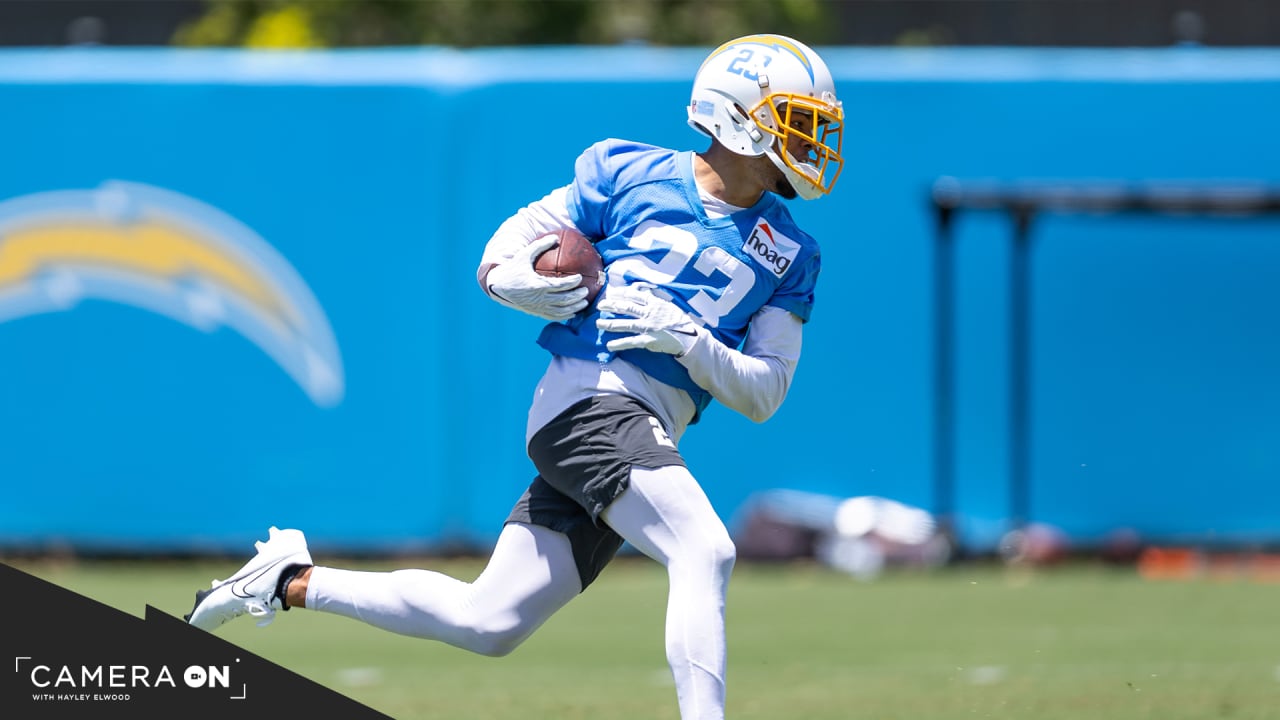 Bryce Callahan Los Angeles Chargers Game-Used #23 White Jersey vs. Houston  Texans on October 2