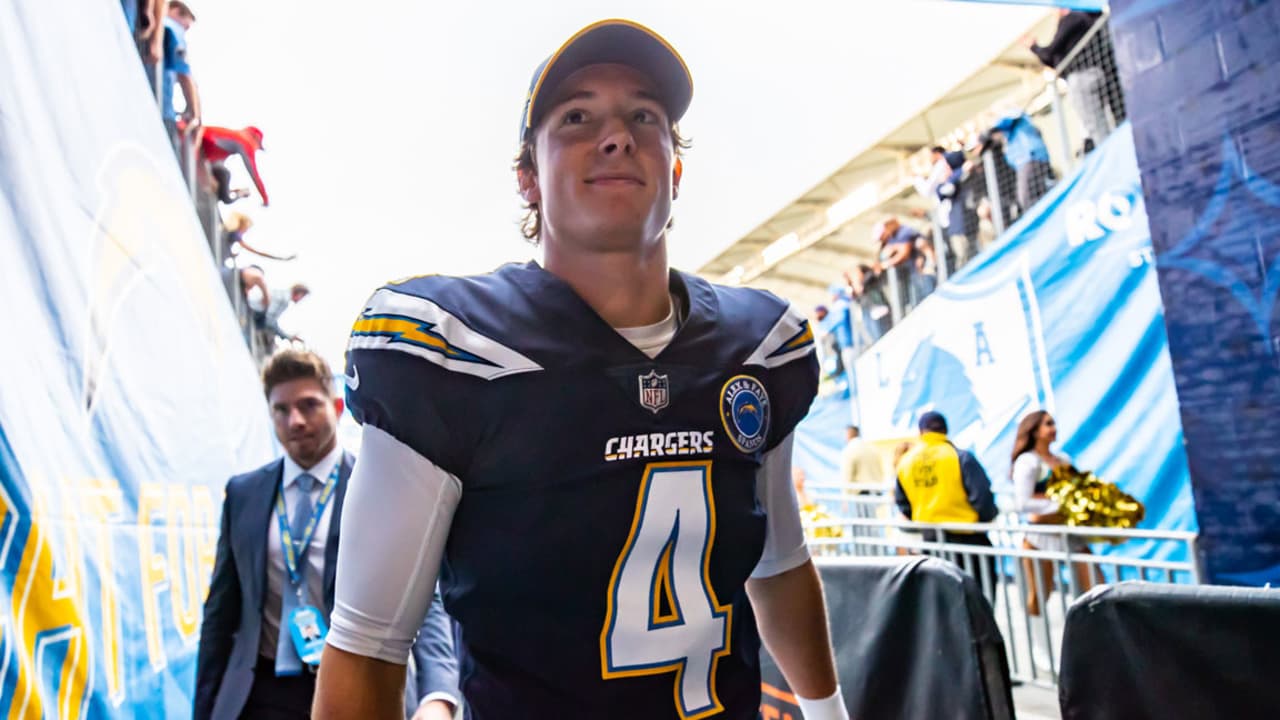 Money Badger' Los Angeles Chargers kicker Michael Badgley drills