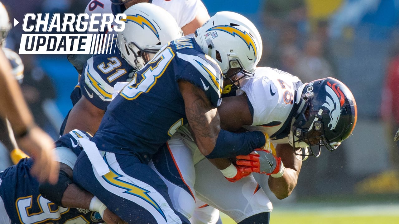 Chargers Update Preparing for Denver's Rush Attack