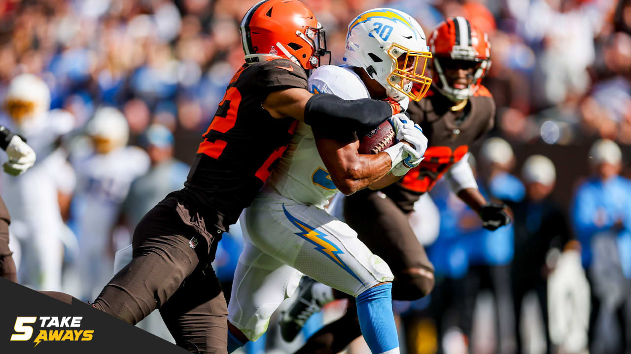 Cleveland Browns lose to Los Angeles Chargers 30-28