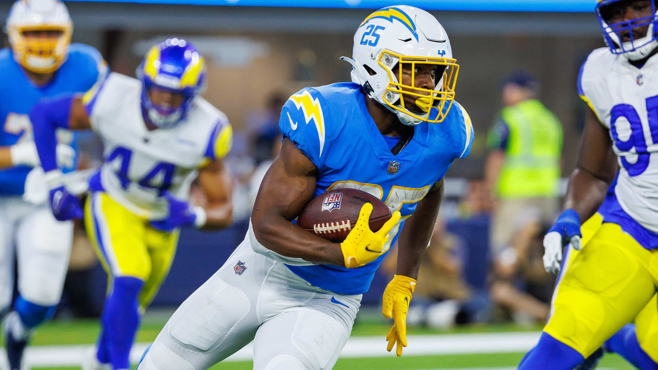 Los Angeles Rams cornerback Cobie Durant (14) lines up for the