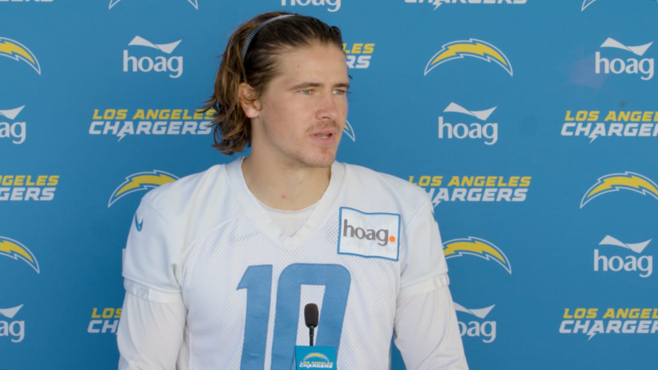 Press Conference Quarterback Justin Herbert on Allen and Williams ‘I Think They’re Two
