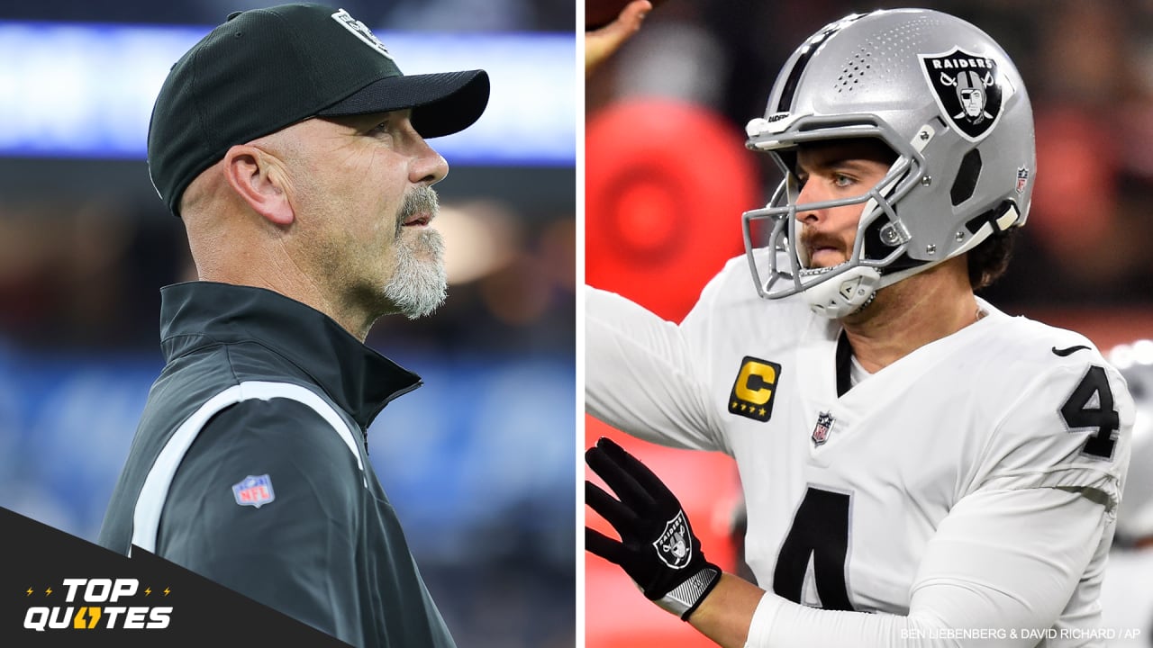 New Raiders head coach says Derek Carr 'absolutely' will be team's starting  quarterback