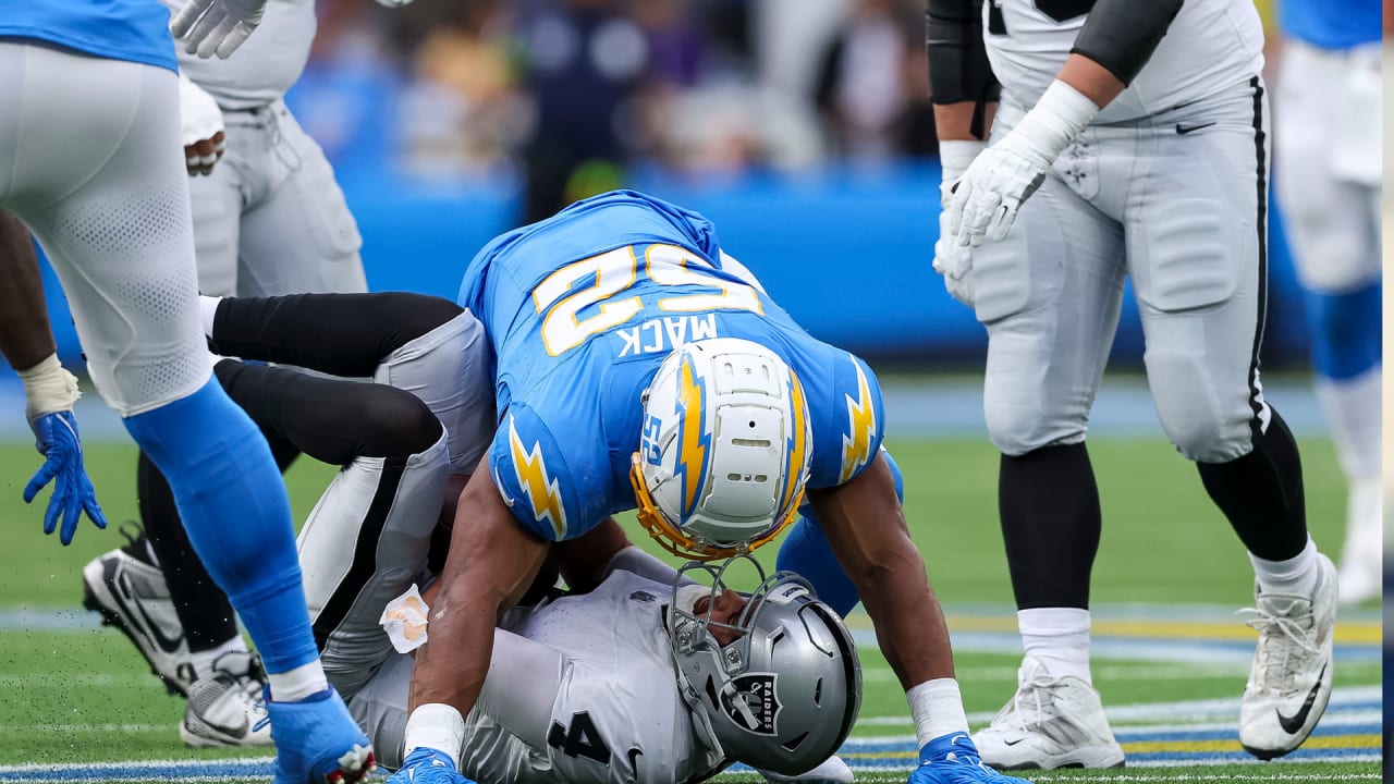 Chargers host Raiders looking to extend winning run for home team