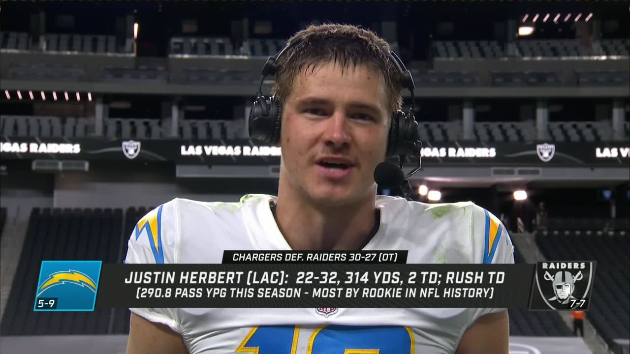 Los Angeles Chargers keys for success: Justin Herbert, offensive line  crucial to win over Raiders