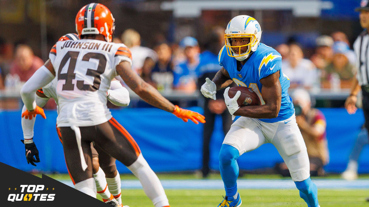 Browns cornerback Greg Newsome II ruled out for Chargers game 