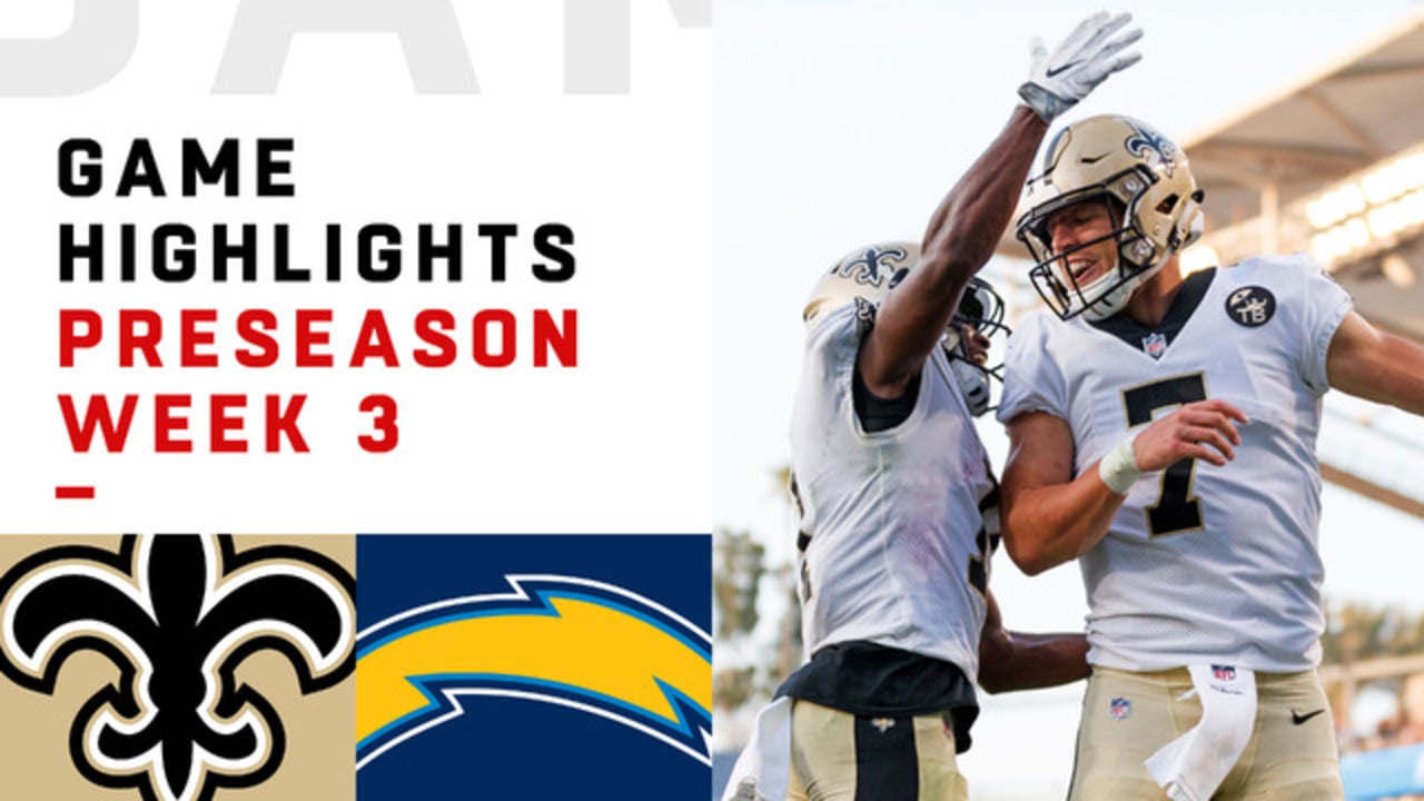 New Orleans Saints vs. Los Angeles Chargers highlights