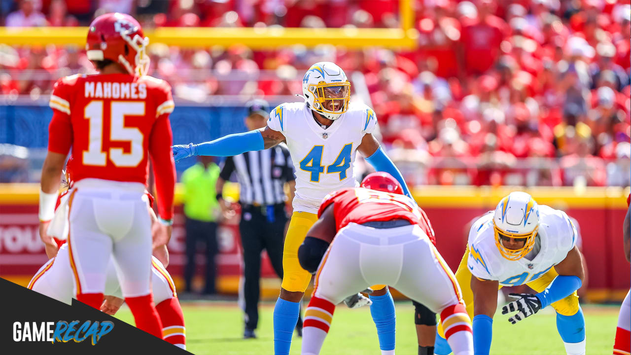 Chargers Beat Chiefs, 30-24, in Week 3 of 2021 Season