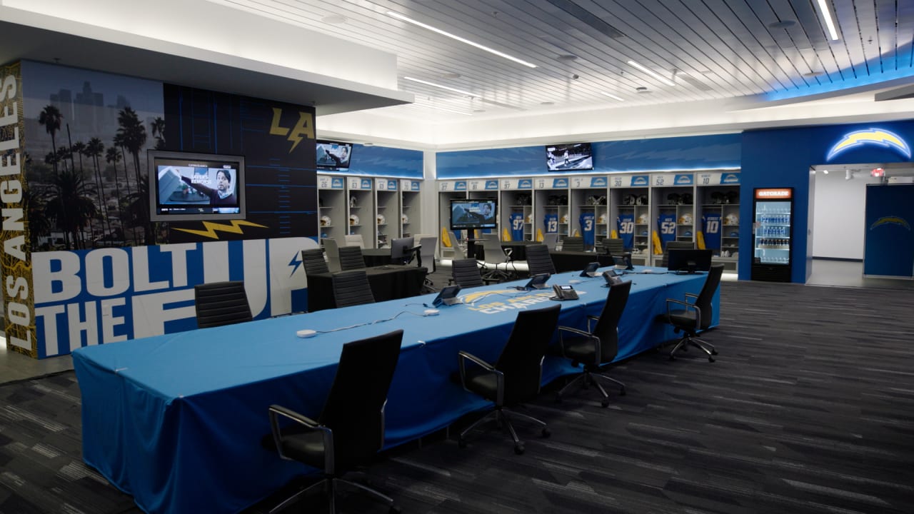 Take a look inside Los Angeles Chargers' draft room