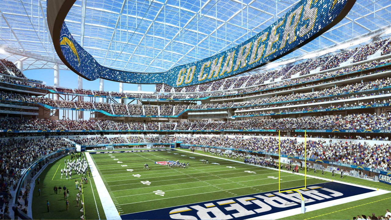 Los Angeles Rams and Chargers Interactive Seating Chart