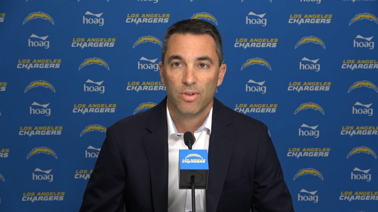 2021 NFL Draft: Tom Telesco Press Conference, Day 2