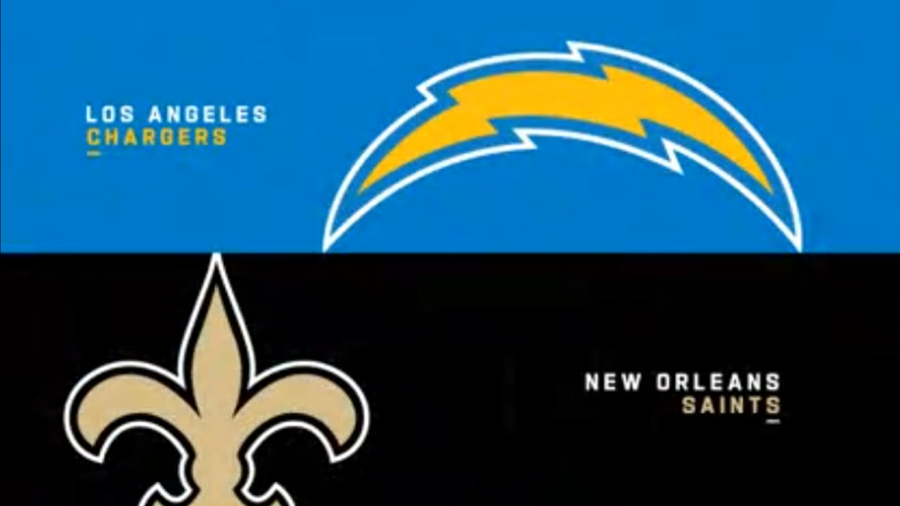 Sunday Night Football: Chargers vs. Saints (6:05 CT) – Lineups