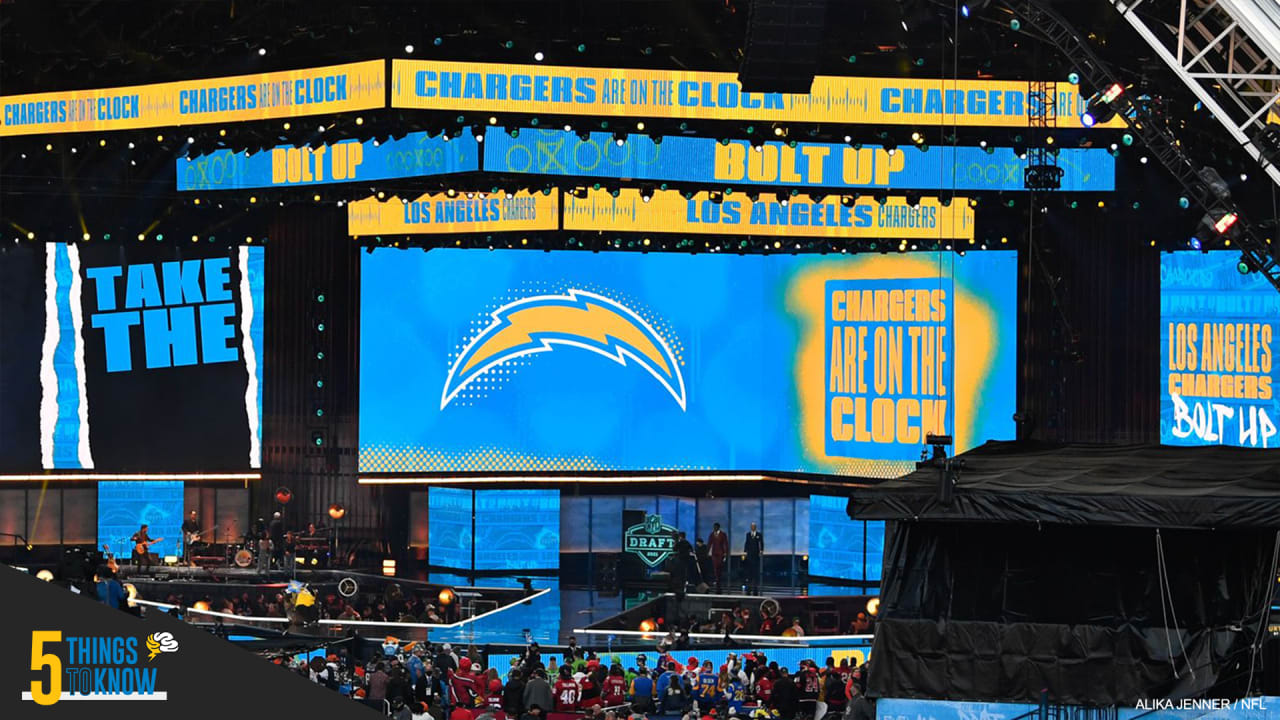Bolts Buzz: Five Things To Know About the 2022 NFL Draft
