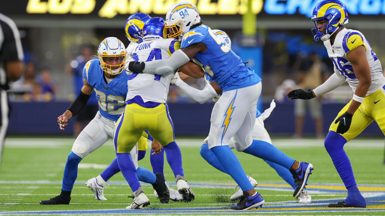 Los Angeles Chargers linebacker Chris Rumph II (94) during an NFL