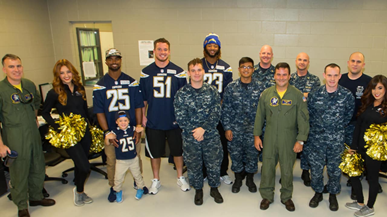 Chargers, USAA Share a Unique Experience with Military Members