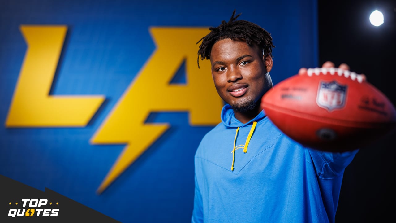 Top Quotes | Day One of Chargers 2022 Rookie Minicamp