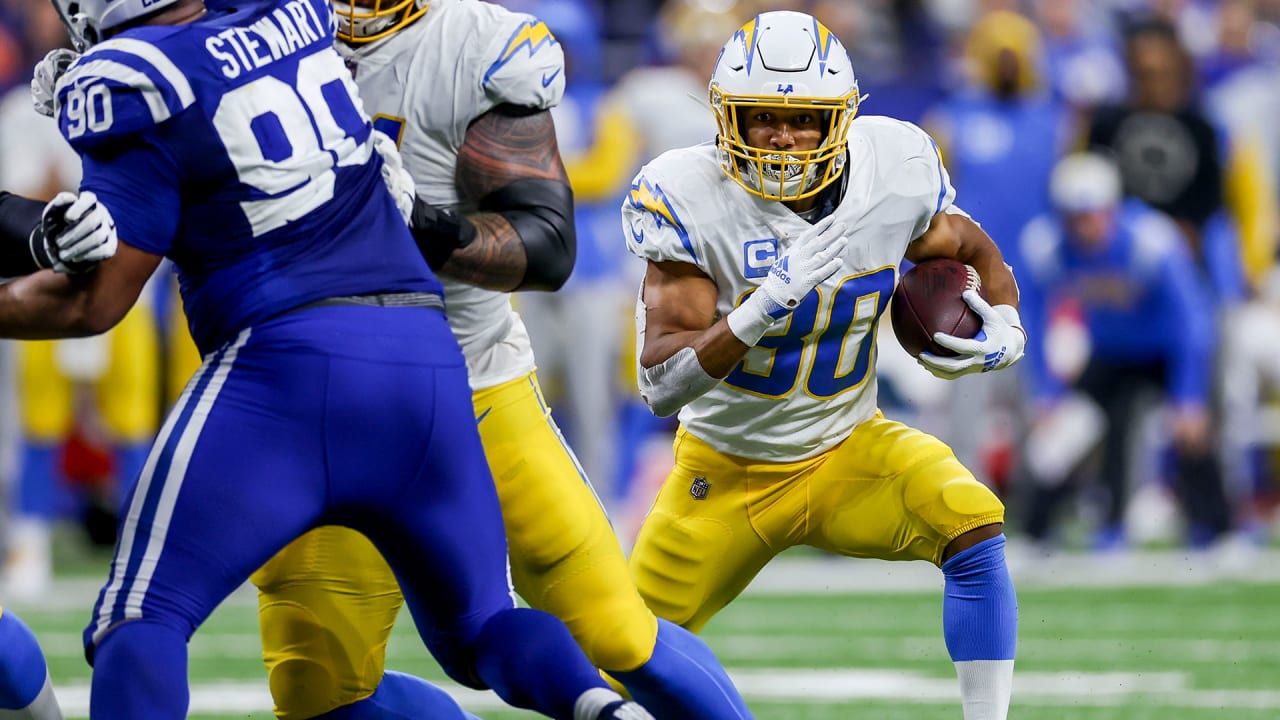 Austin Ekeler player prop bets for Chargers vs. Colts, Week 16