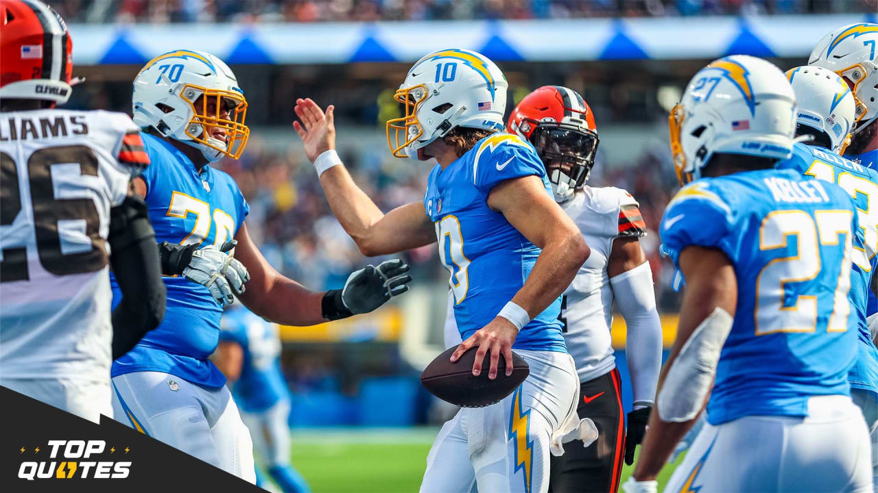 Chargers vs Browns Final Score: LA 47, Cleveland 42 - Bolts From