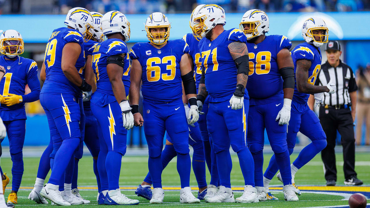 la chargers starting offense