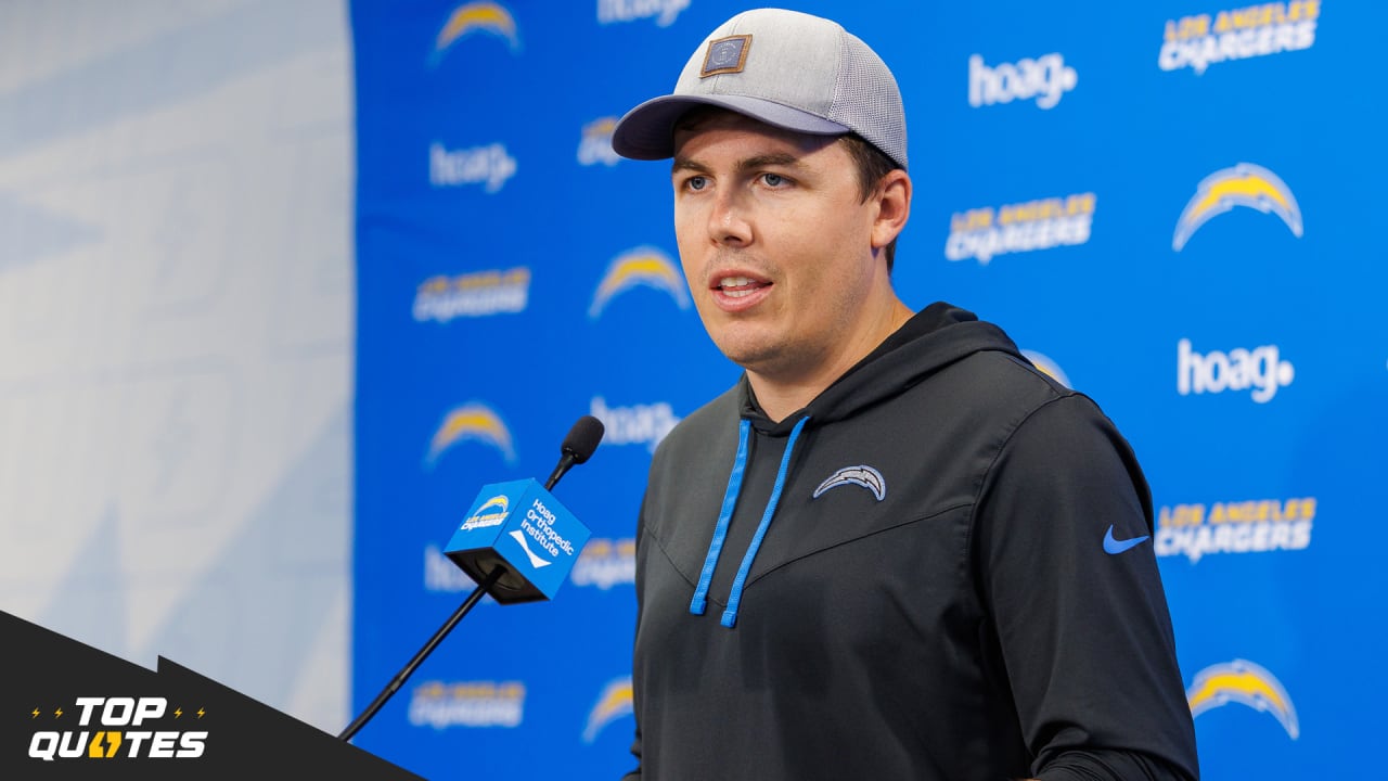 Top Quotes  Kellen Moore's 1st Chargers Media Availability