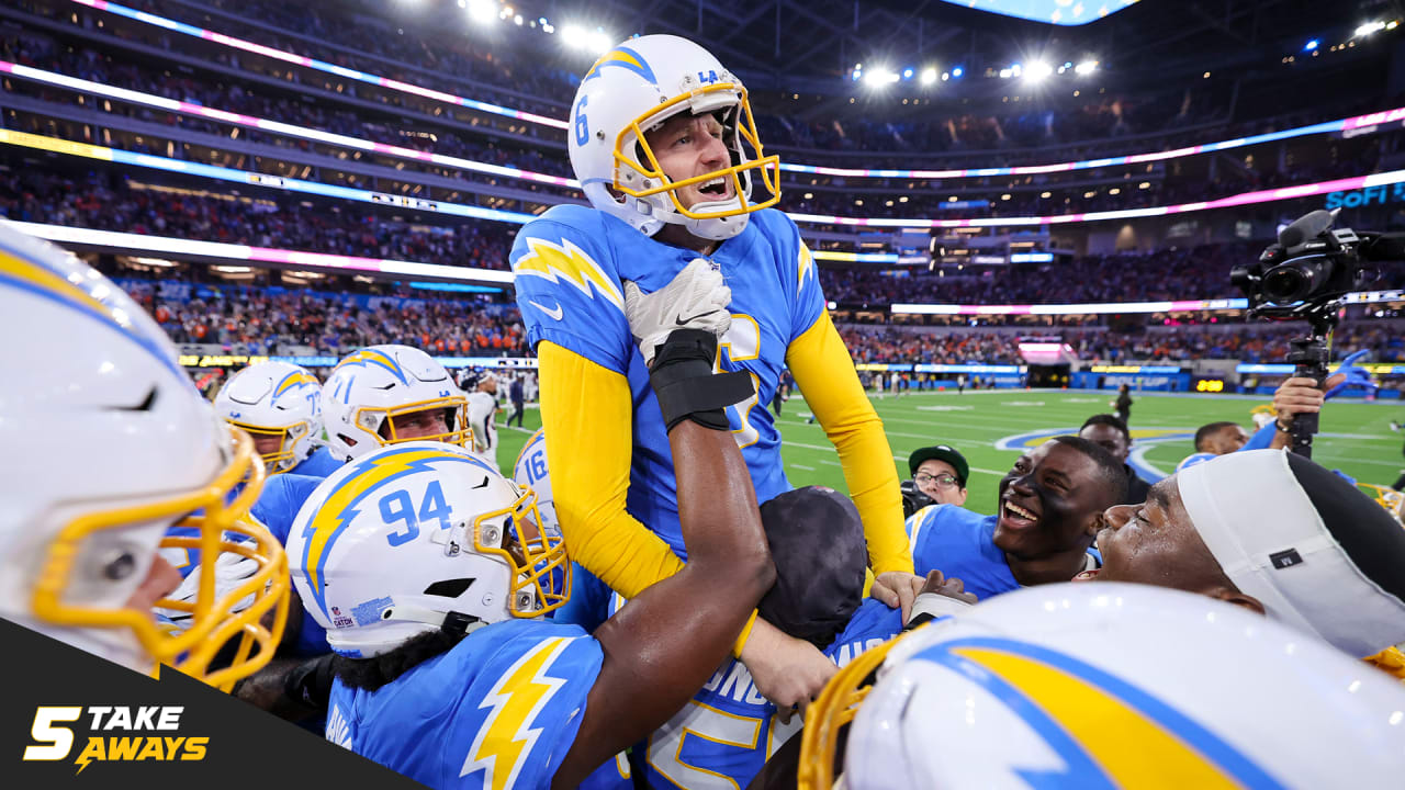 Late turnover, Hopkins' 4th field goal gives Chargers OT win