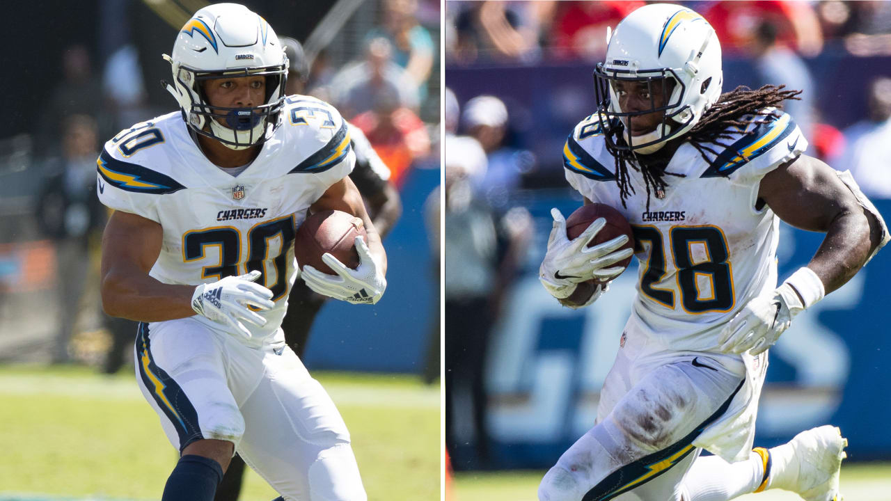 Chargers' Austin Ekeler does Melvin Gordon imitation - Los Angeles