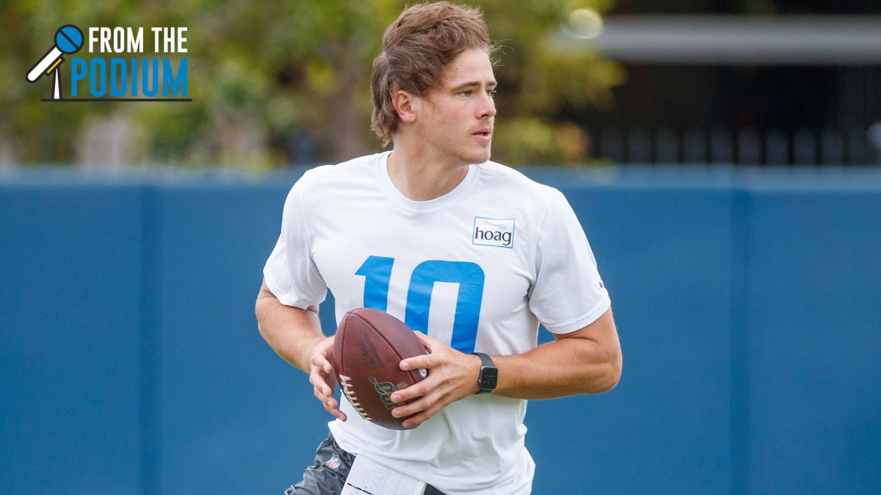 Chargers limit Justin Herbert's practice, injury update - Los