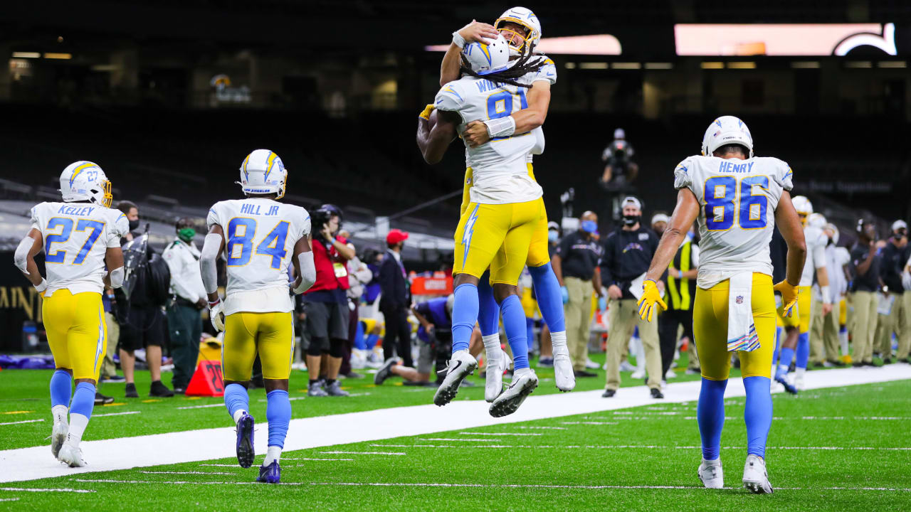 Justin Herbert shares love for Mike Williams after spectacular catch