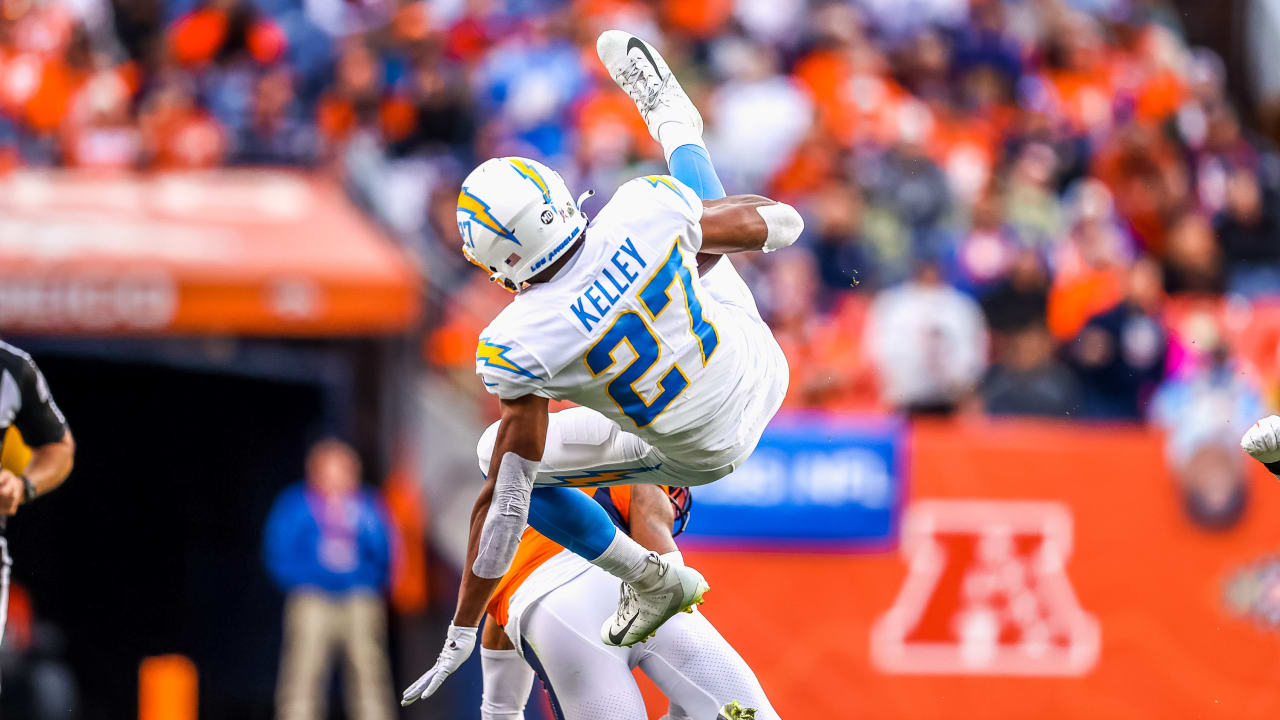 Chargers running back Joshua Kelley scrambles in the second quarter News  Photo - Getty Images