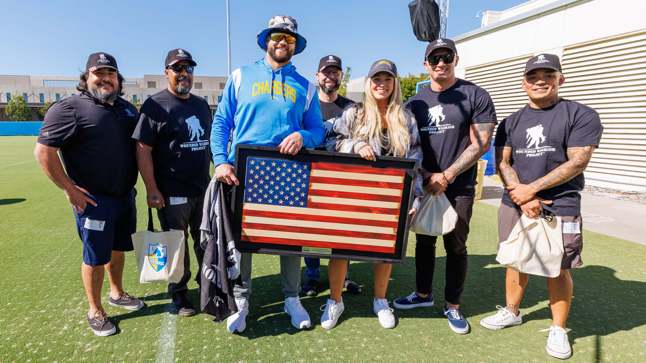 Panthers host 'USAA's Salute to Service NFL Boot Camp' for active