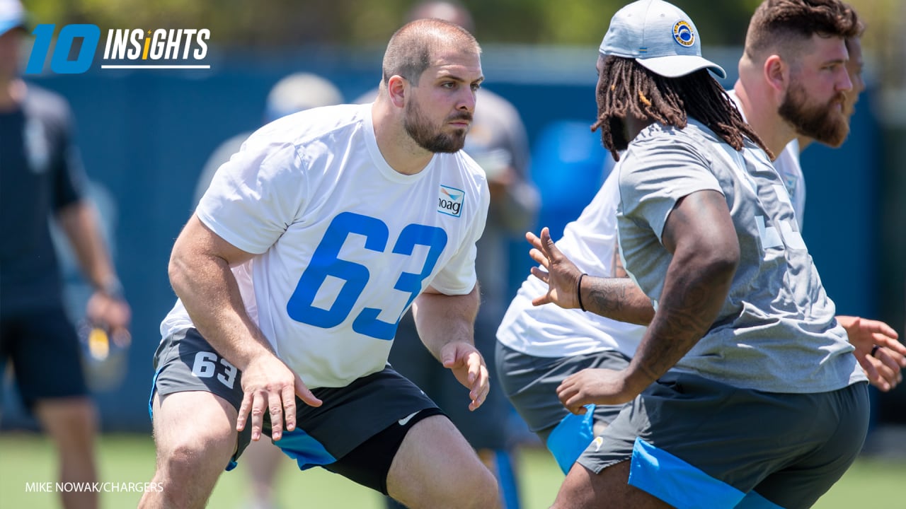 10 Insights: All-Pro Center Corey Linsley Among New Chargers in the ...
