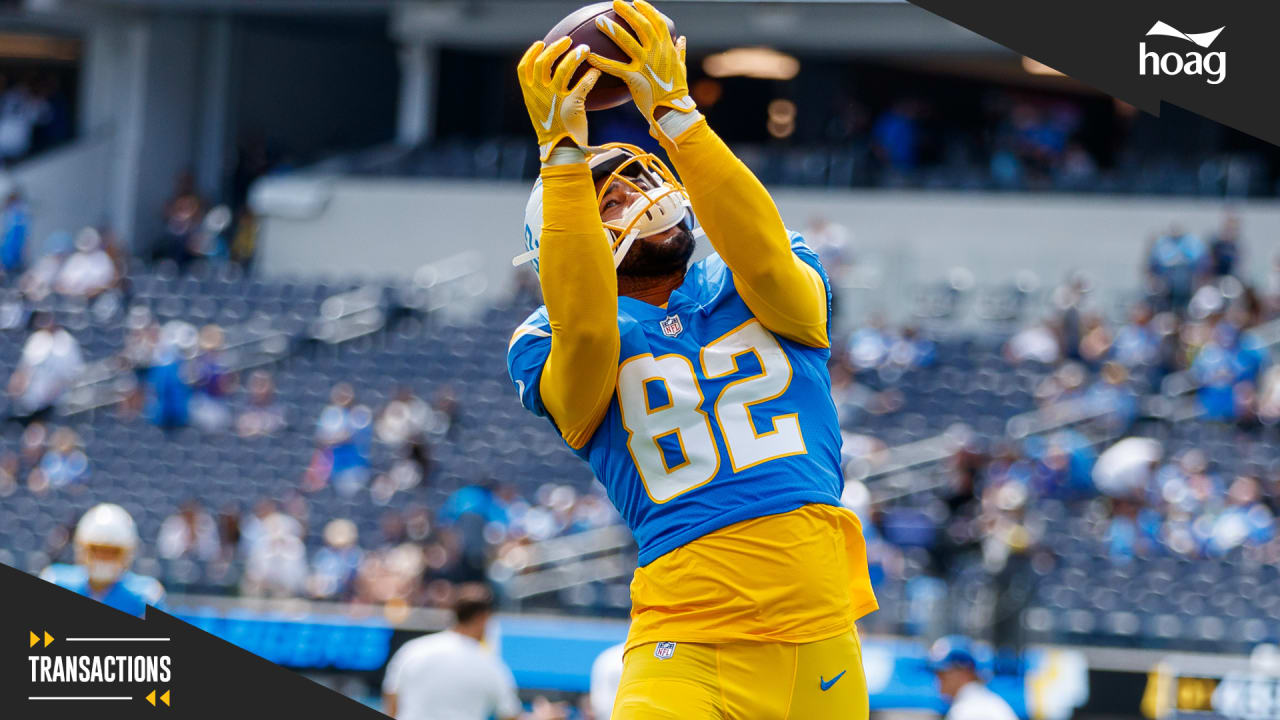 Los Angeles Chargers Elevate Tight End Richard Rodgers