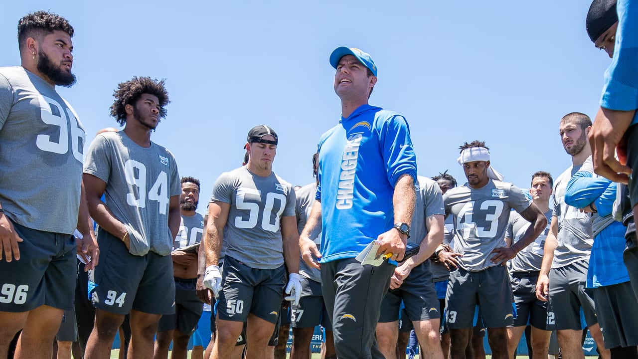 Chargers' Brandon Staley praises offseason attendance at OTAs