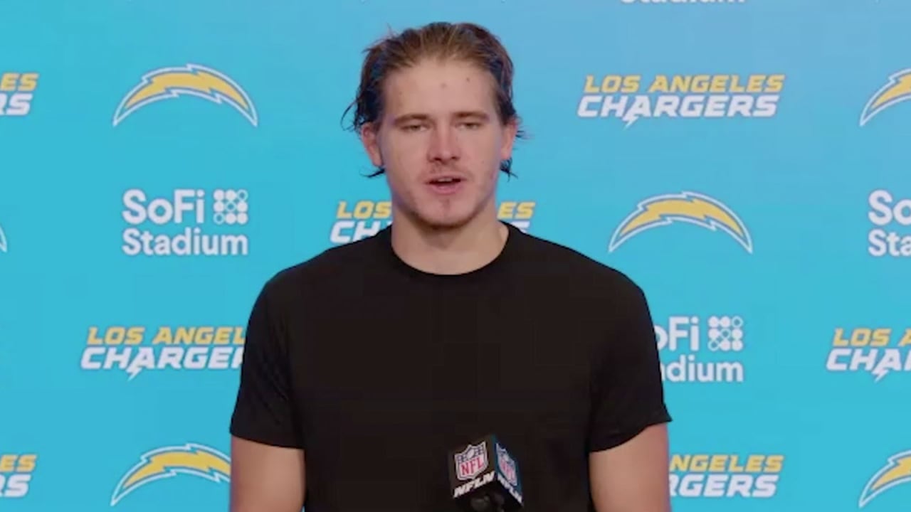 QB Justin Herbert Postgame Press Conference, Jacksonville Jaguars