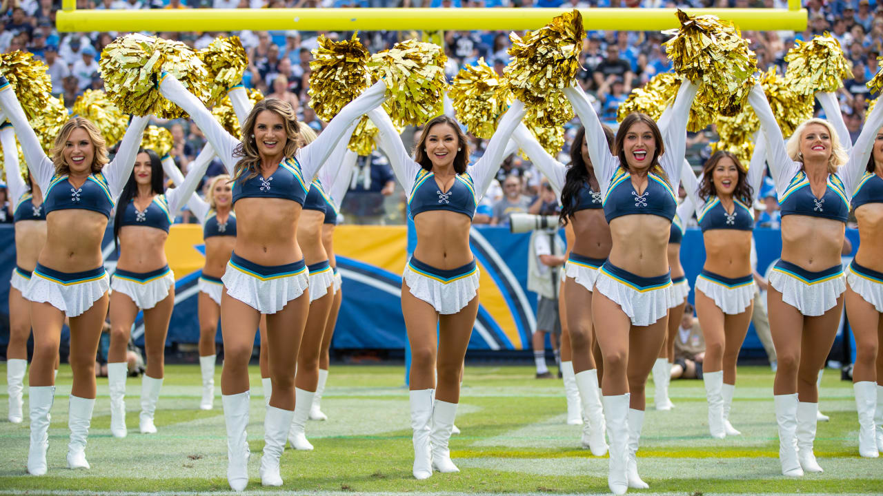 Click though some of the best moments as the Charger Girls cheer on the Bol...