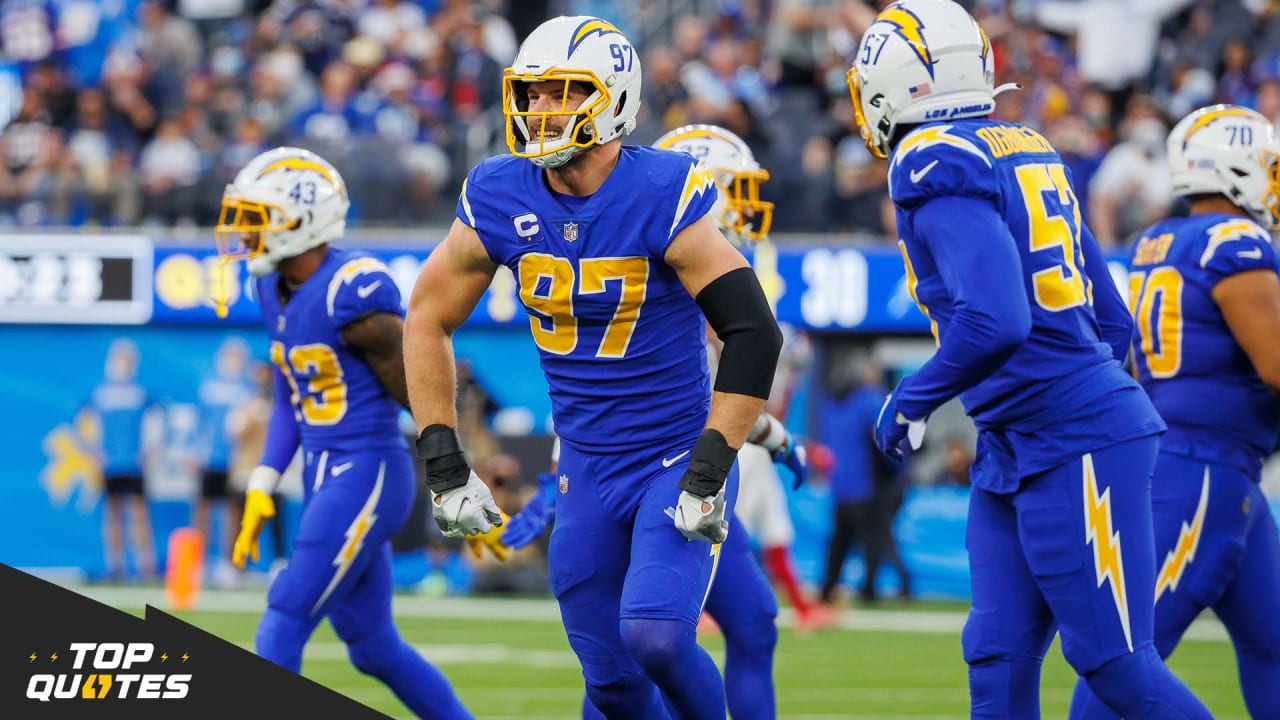 Chargers' Joey Bosa puts long-term health first while recovering