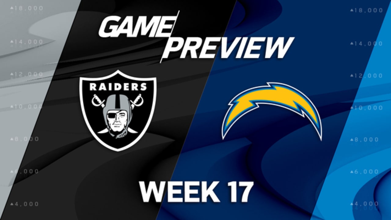 Raiders vs. Chargers Preview