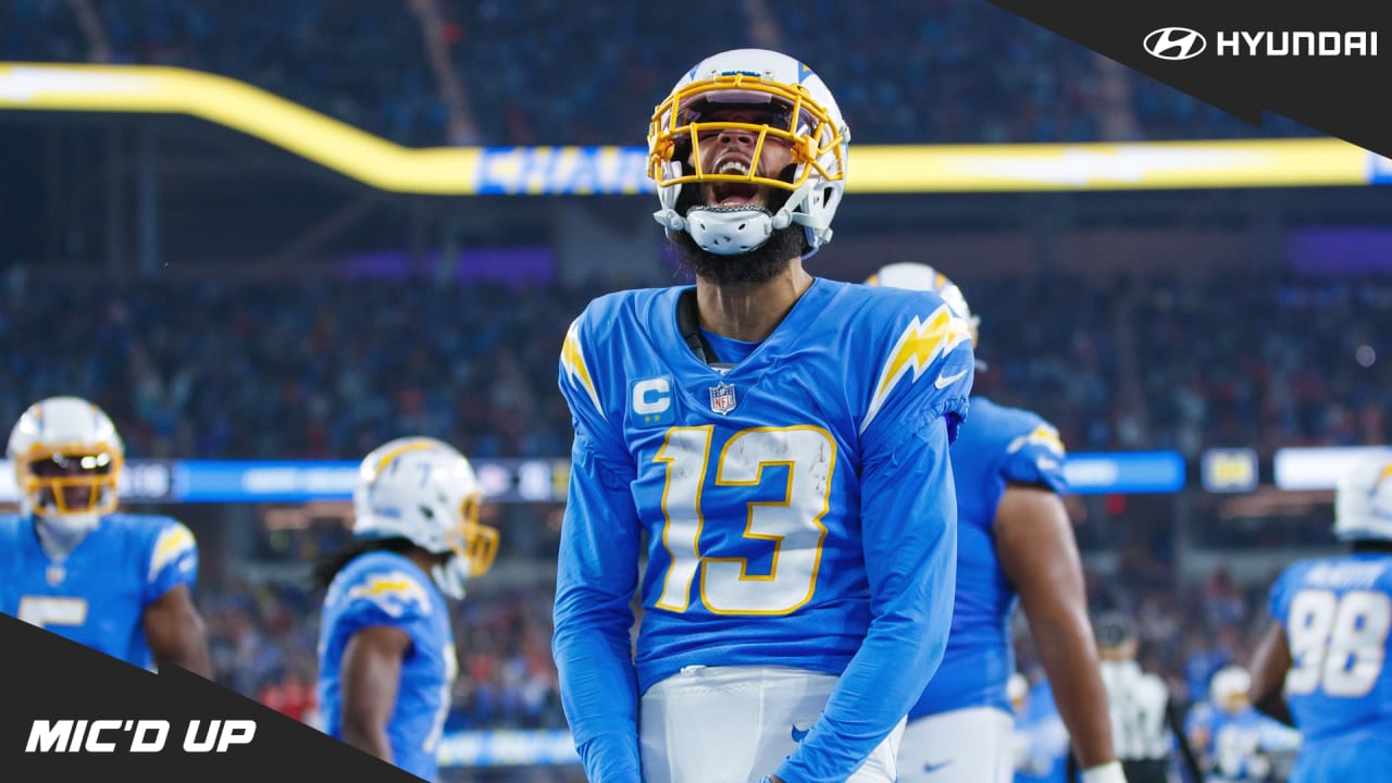 Chargers WR Keenan Allen out vs. Chiefs with hamstring injury