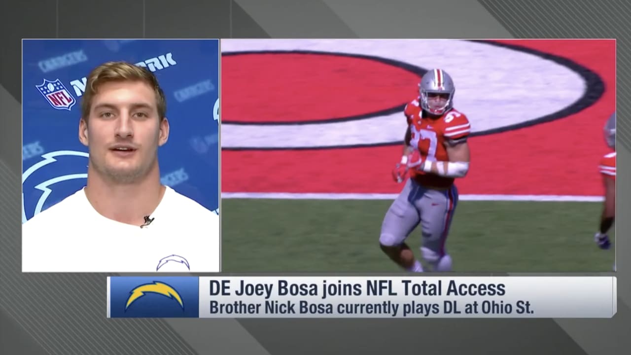 Nick Bosa & Joey Bosa San Francisco 49ers & Los Angeles Chargers