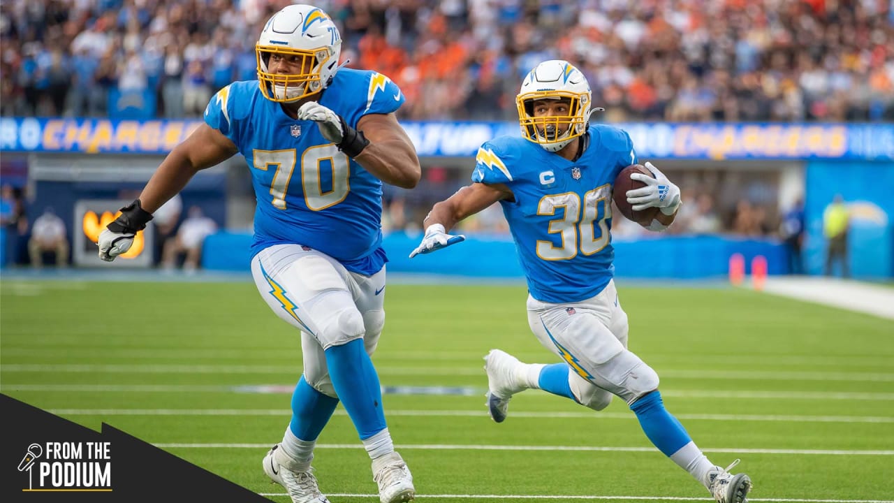 Chargers left tackle Rashawn Slater feeling '100 percent' - ESPN