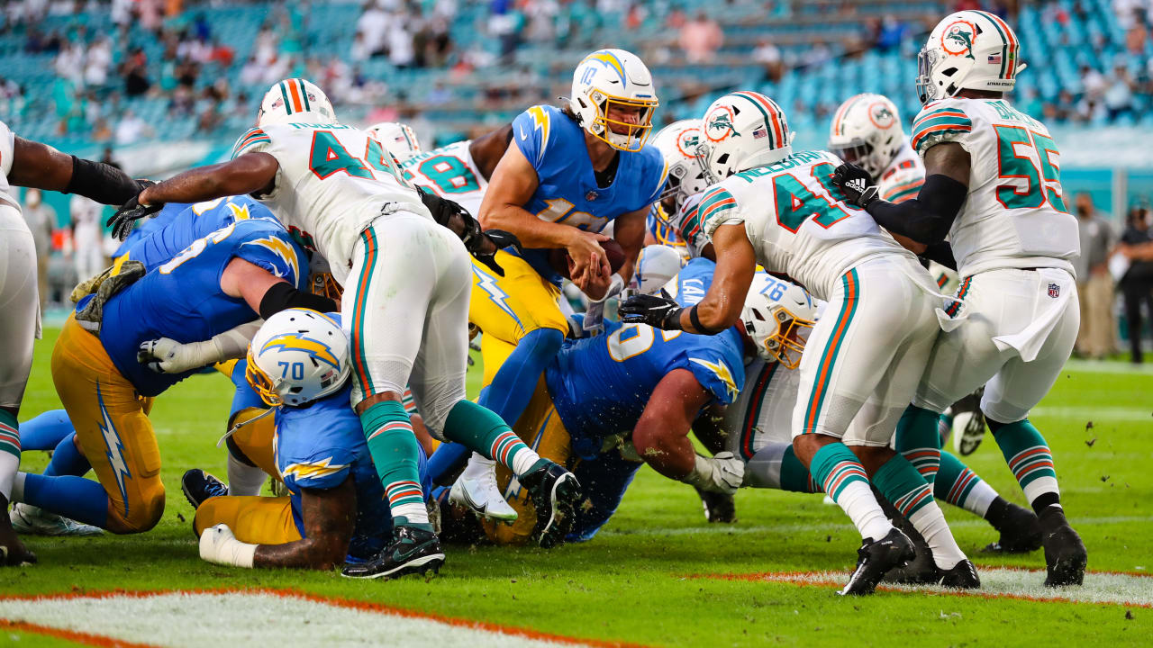 Justin Herbert Rushing Touchdown