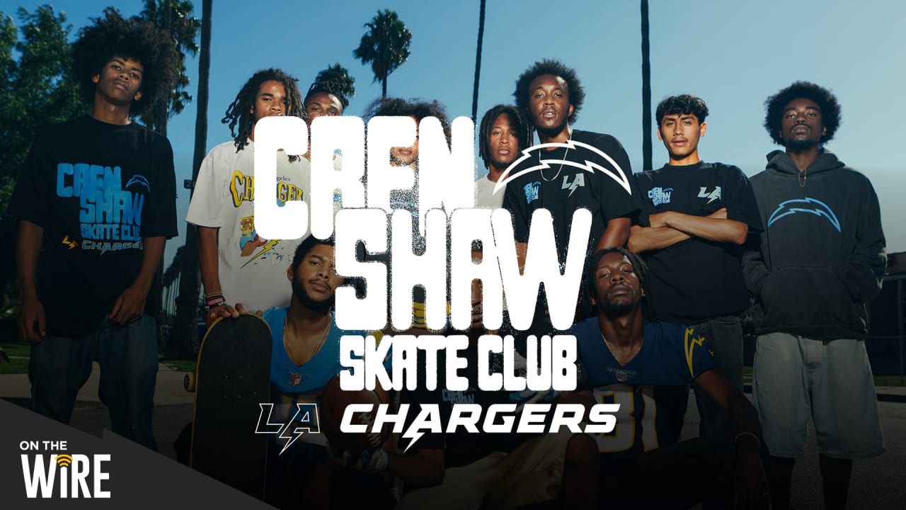 CRENSHAW SKATE CLUB x LOS ANGELES CHARGERS Will Drop An Exclusive  Merchandise Collaboration Dedicated To Representing And Empowering Inner…