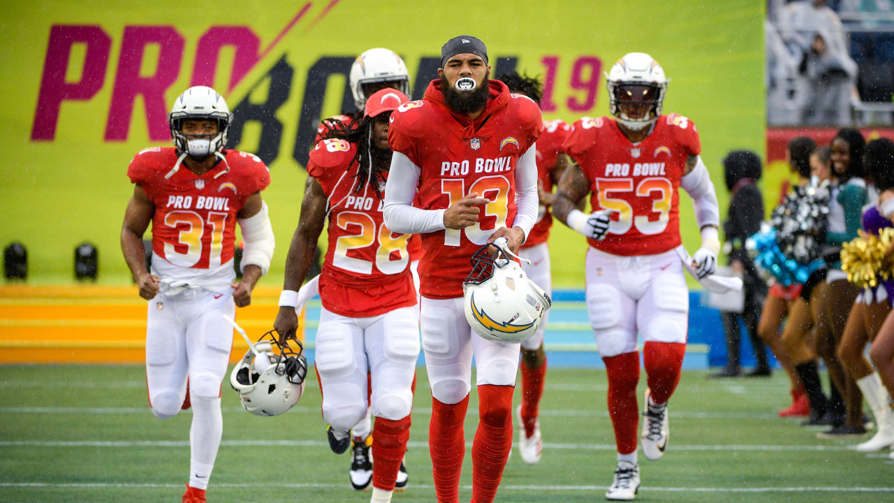 Andrew Luck, Eric Ebron team up in Pro Bowl skills wins