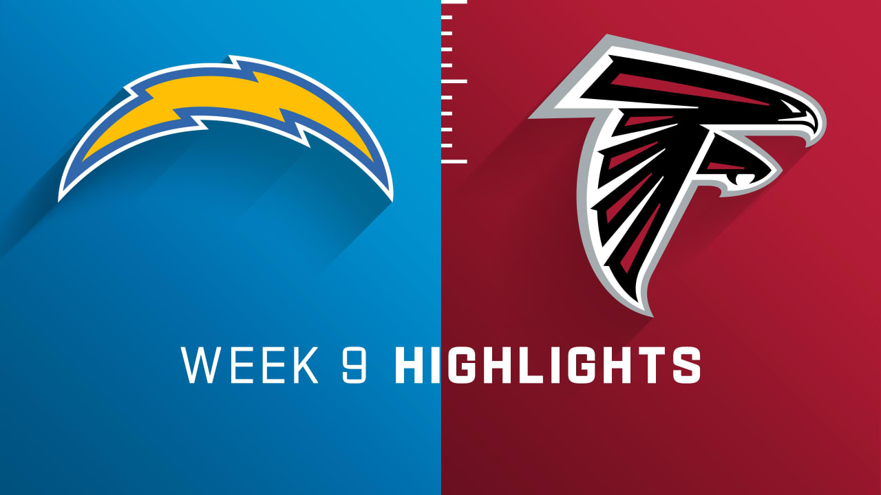 Highlights Chargers vs. Falcons Highlights Week 9