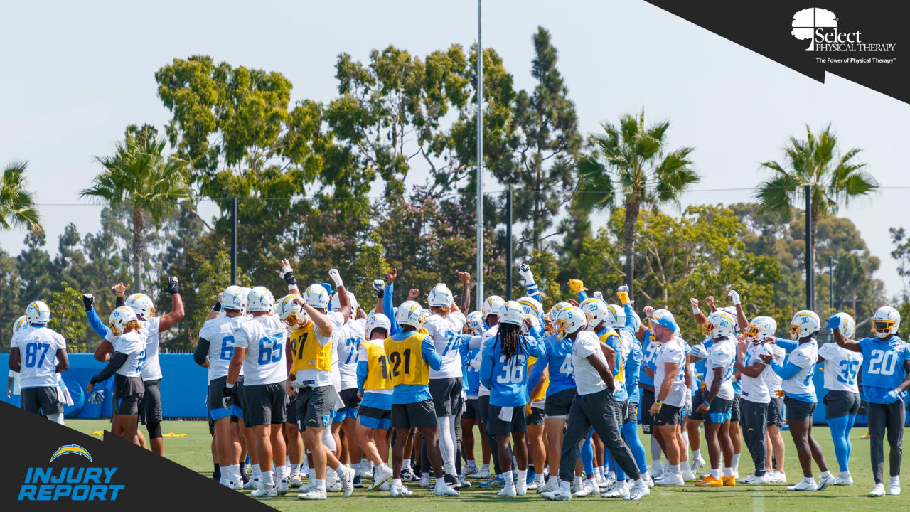 Chargers vs. Raiders Injury Report, Inactives – Week 4 - Bleacher Nation