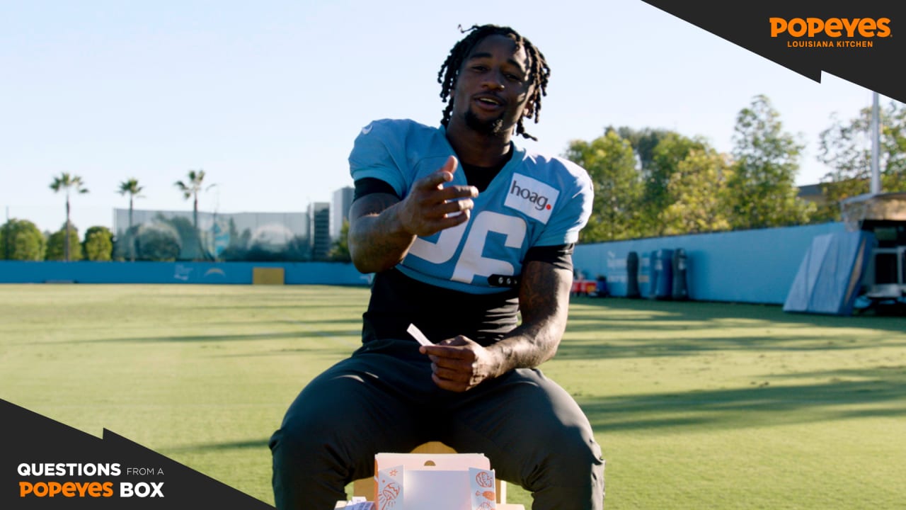 Questions from a Popeyes Box Asante Samuel, Jr.