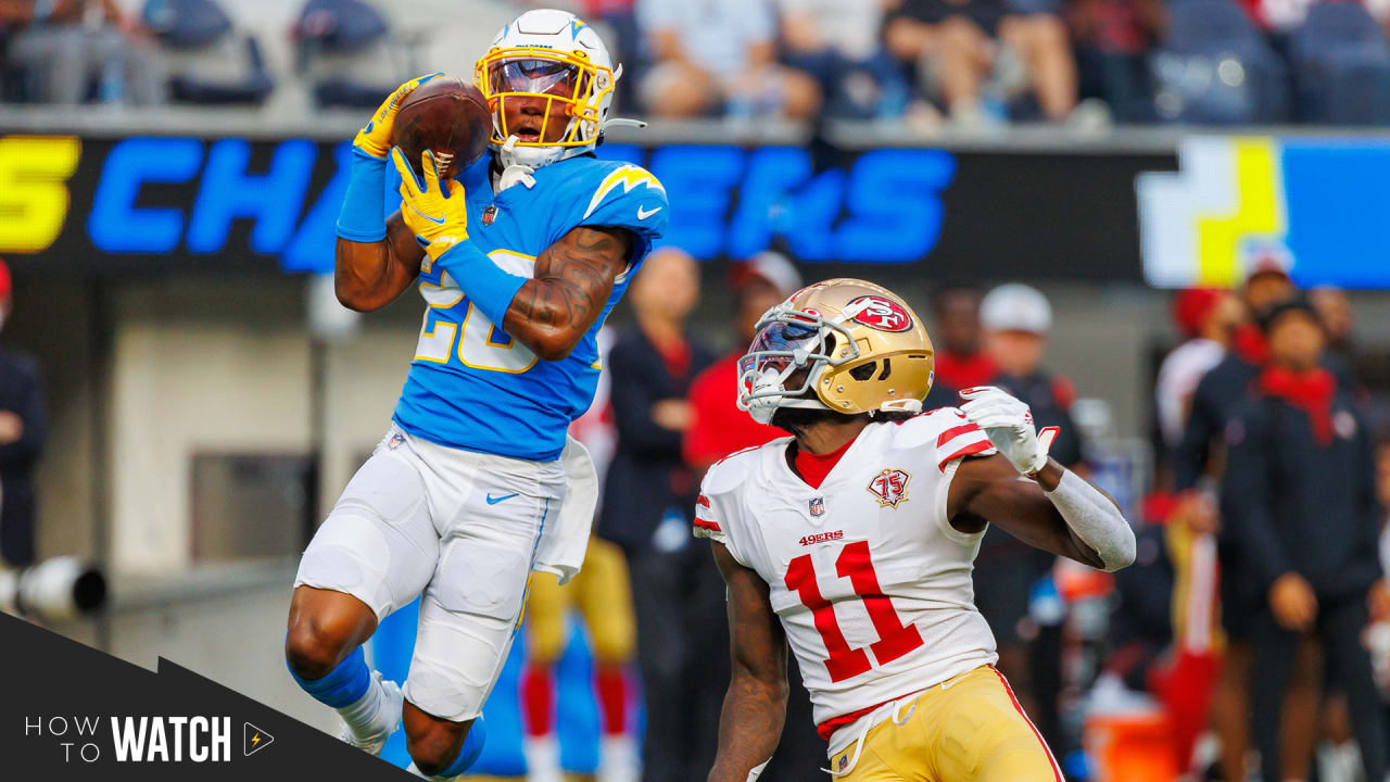 NFL preseason: How to watch today's Los Angeles Chargers vs. San Francisco  49ers game - CBS News