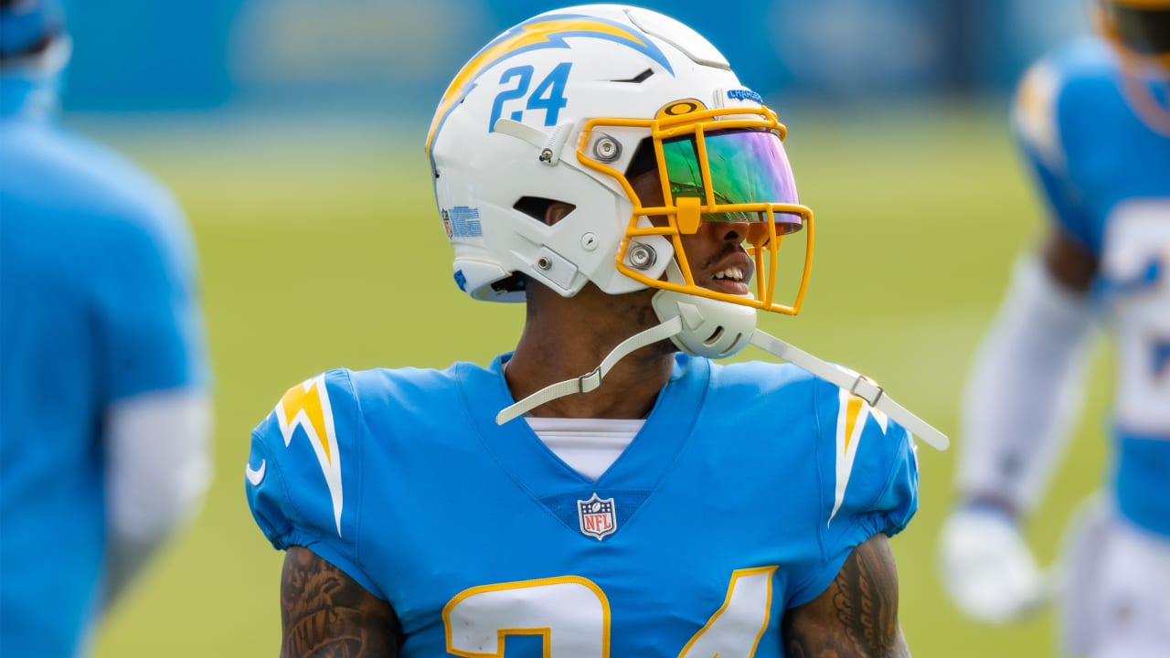 NFL Auction  Crucial Catch - Chargers Nasir Adderley Game Worn