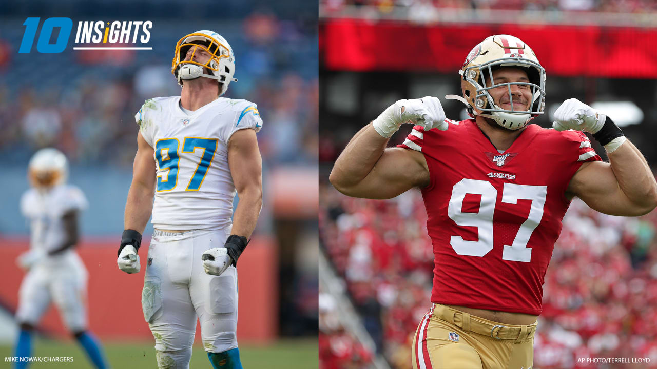 49ers' loaded offense might opt to be one-dimensional vs. Chargers