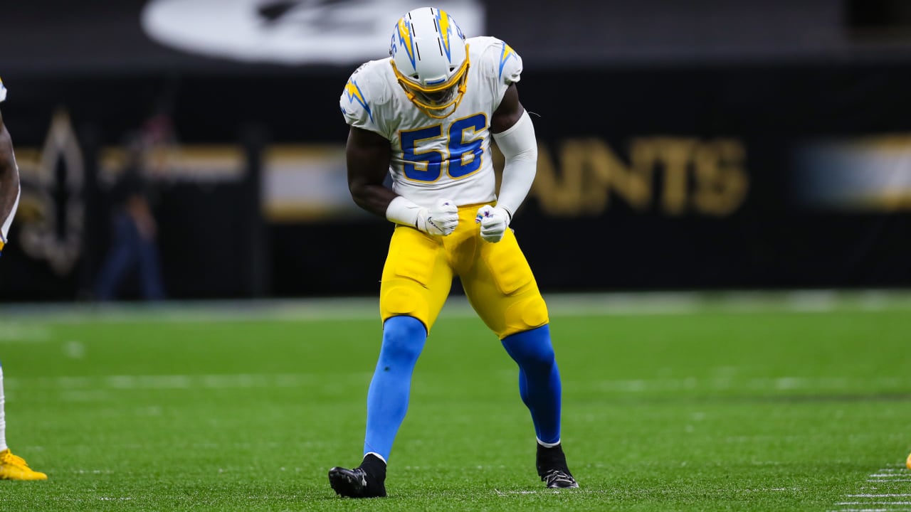 Los Angeles Chargers rookie linebacker Kenneth Murray is 'poised